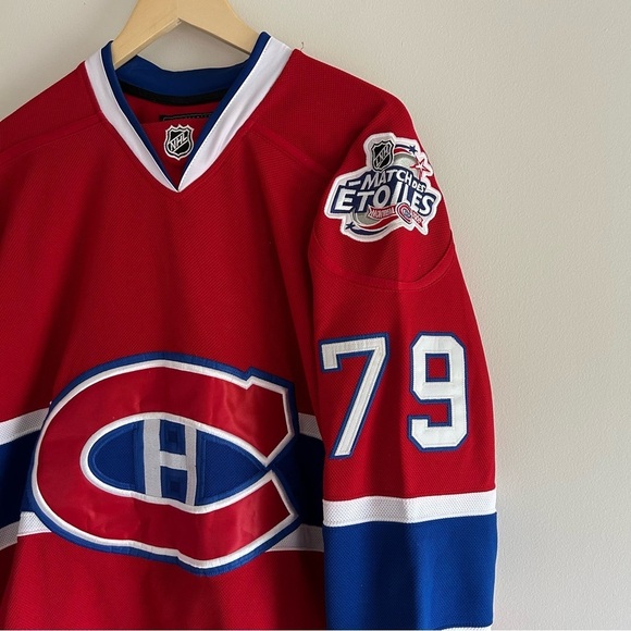 Vintage Andrei Markov 79 Candiens de Montreal Jersey Match des Étoiles STRAP - Picture 8 of 16